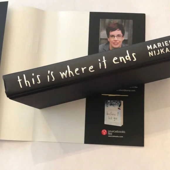 This Is Where It Ends by Marieke Nijkamp Hardcover with Dust Jacket - Picture 12 of 15
